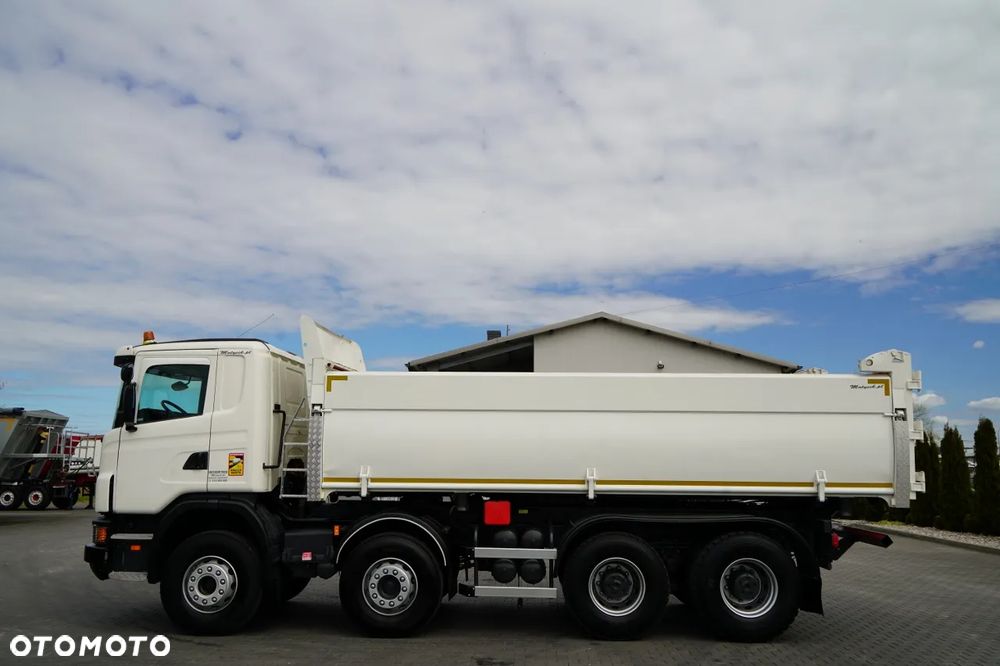 Scania G 480 / 8x4 / WYWROTKA / HYDROBURTA / BORDMATIC / MANUAL - 13