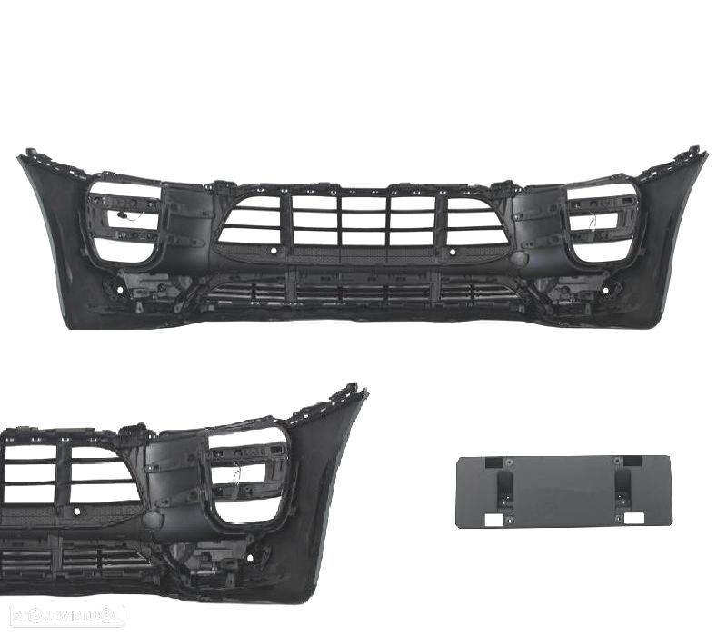 PARA-CHOQUES FRONTAL PORSCHE MACAN 14-17 LOOK TURBO - 5