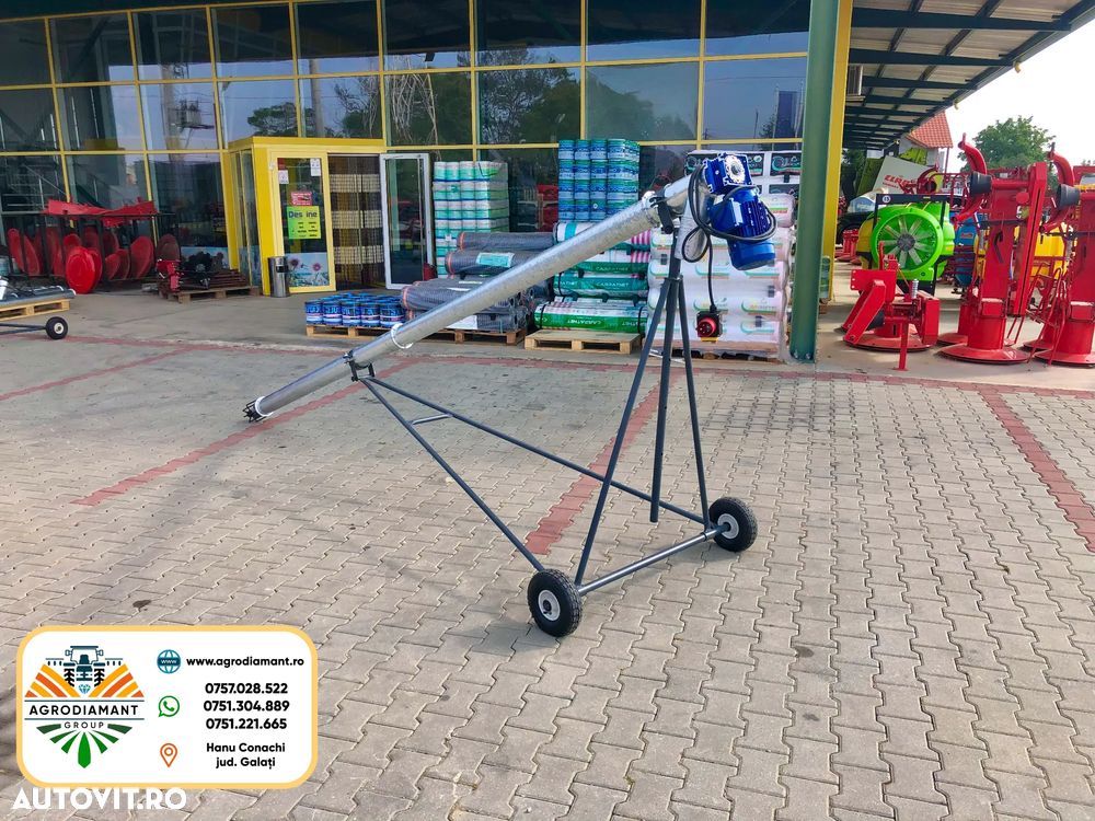 Altul Snec transportor cereale FI 110 / 140 / 160mm cu carucior - 3
