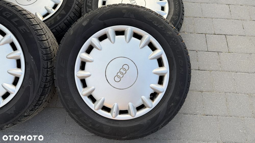 Koła r15 5x112 195/65 ET55 6J felgi audi seat skoda vw stalówki stalowe - 3
