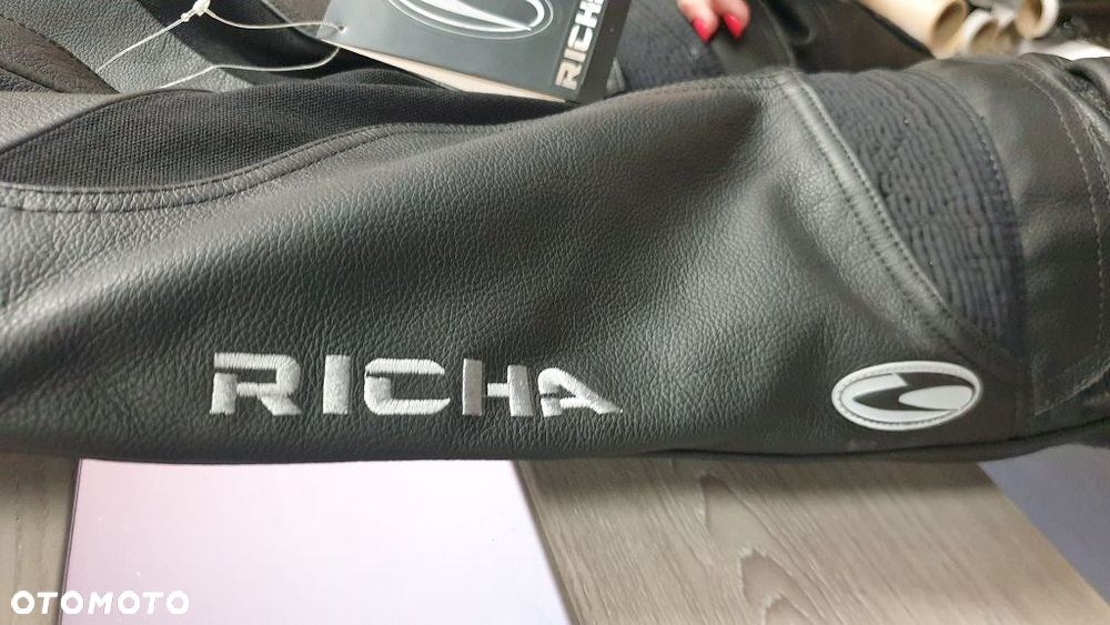 Skórzane Damskie Spodnie Motocyklowe RICHA Roadster Rozmiar 34 (XXS) - 5