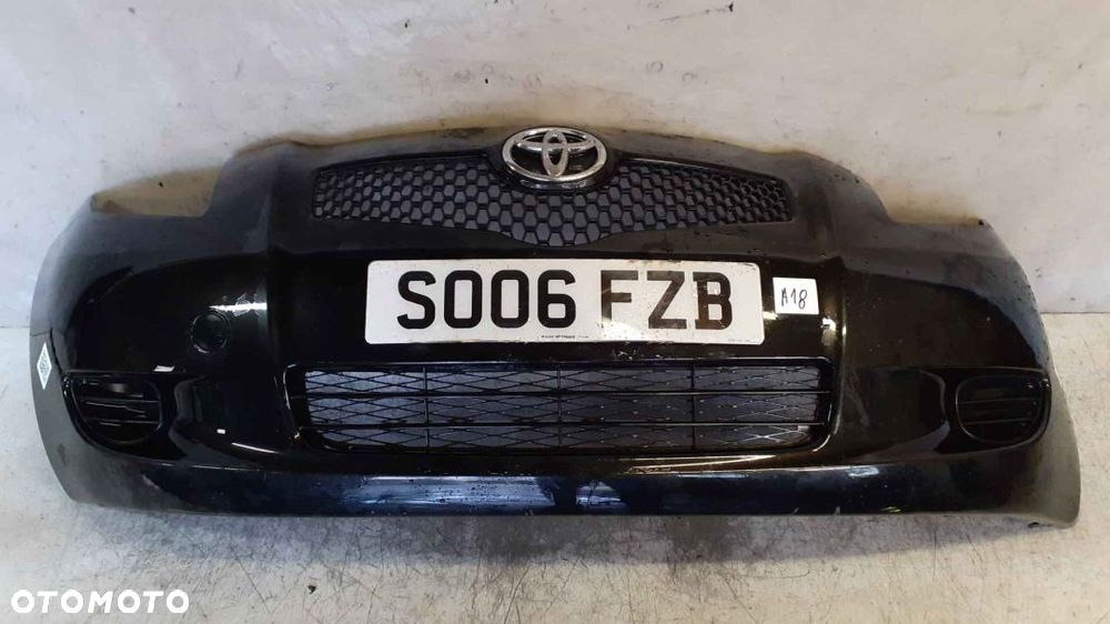 + ZDERZAK PRZÓD PRZEDNI TOYOTA YARIS 2 II 209 CZARNY