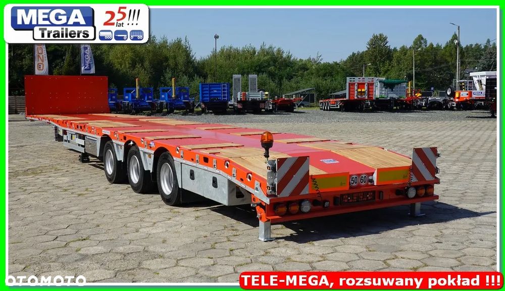 Inny 21,5 m dł. naczepa teleskopowa Full ADR EX3, UNIWERSALNA !!! - 2