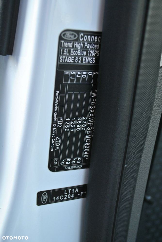 Ford Transit Connect Van Trend 230L2 1,5 EcoBlue 120KM - 25