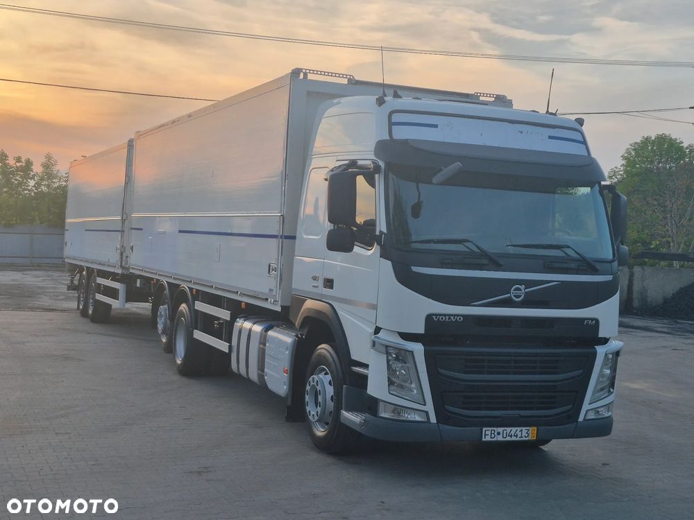 Volvo FM 410 KONTENER + WINDA / PRZYCZEPA TANDEM KRONE + WINDA ZESTAW PRZEJEZDNY - 9