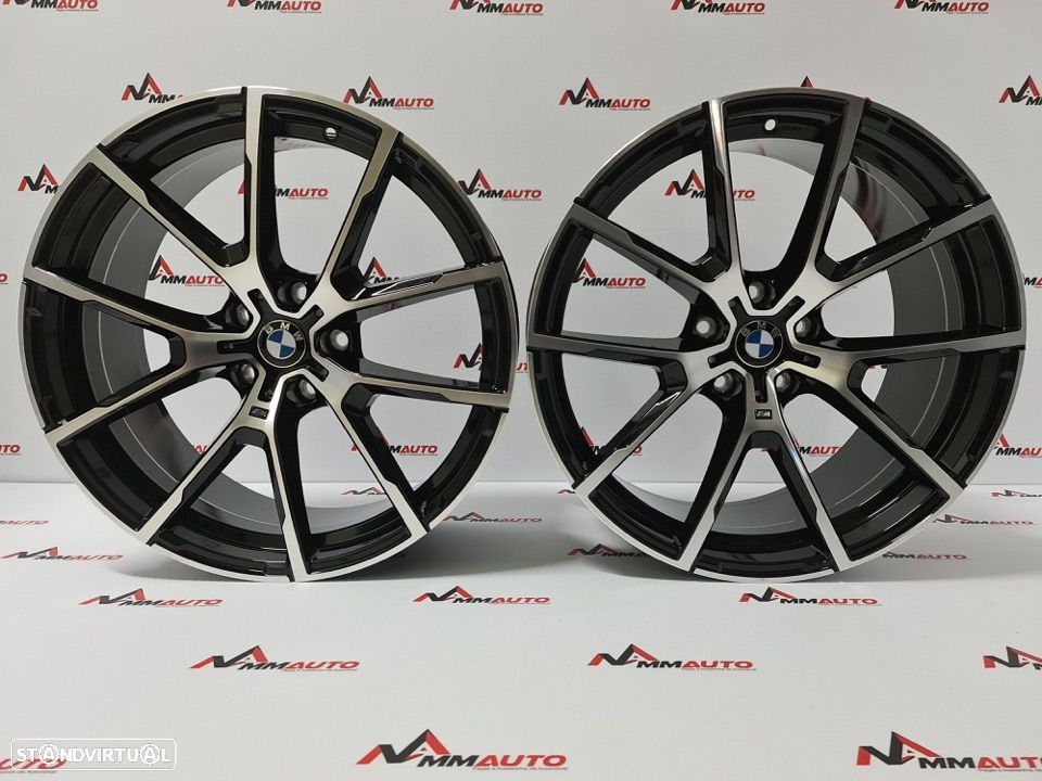 Jantes BMW Style 728M Preto Polido 20 - 1