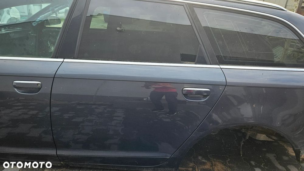 Drzwi lewe prawe tył tylne AUDI A6 C6 4F 2006r Avant kombi LZ7Q - 2