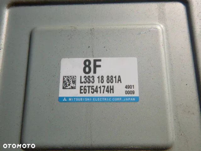 ZESTAW STARTOWY STACYJKA KOMPUTER IMMOBILIZER MAZDA 3 2.3 E6T54174H - 2