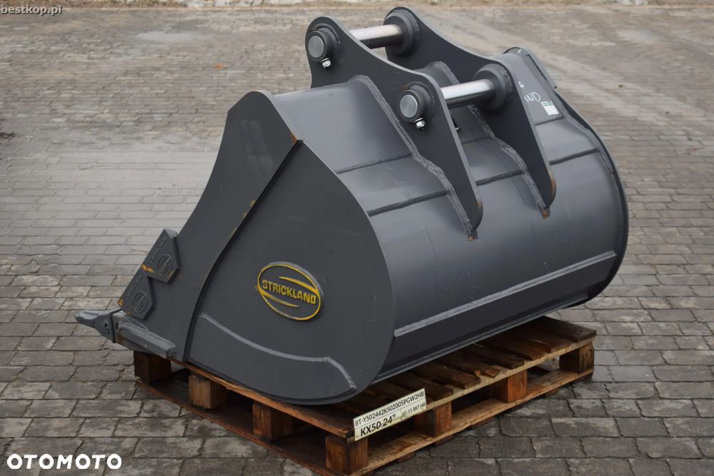 Strickland BT-13 HD 120 cm Łyżka kopiąca z zębami na złącze typu Miller Ø65 0.9m3 120cm - 8