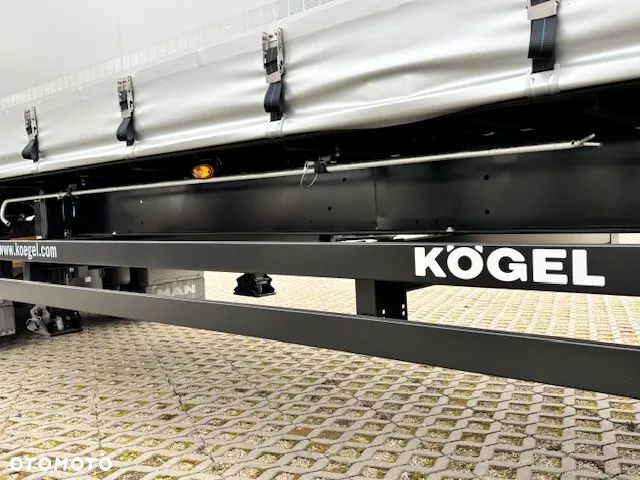 Kögel KURTYNA, SAF, 2 OSIE PODNOSZONE - 13