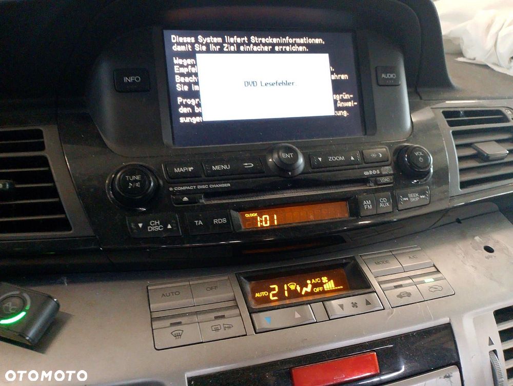 RADIO ODTWARZACZ + WYŚWIETLACZ HONDA FR-V I 39810-SJD-E01 - 8