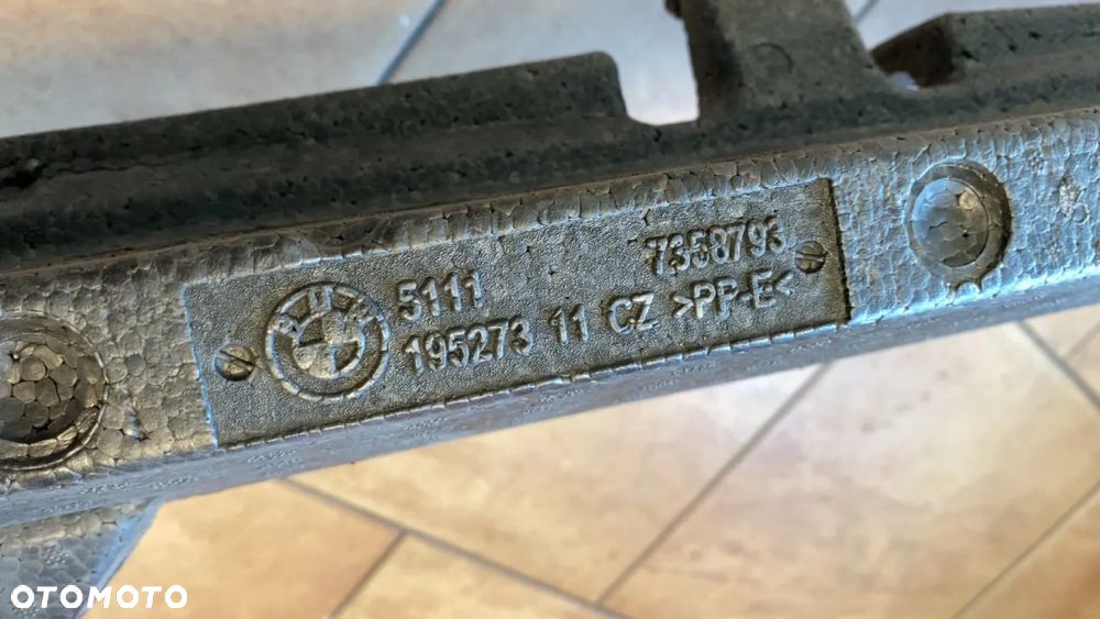 ABSORBER ZDERZAKA PRZEDNIEGO BMW G11 G12 7358793 USZKODZONY - 6