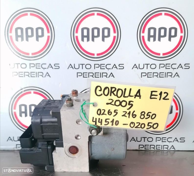 Módulo de abs Toyota Corolla E12 referência 0265216850, 44510-02050. - 1