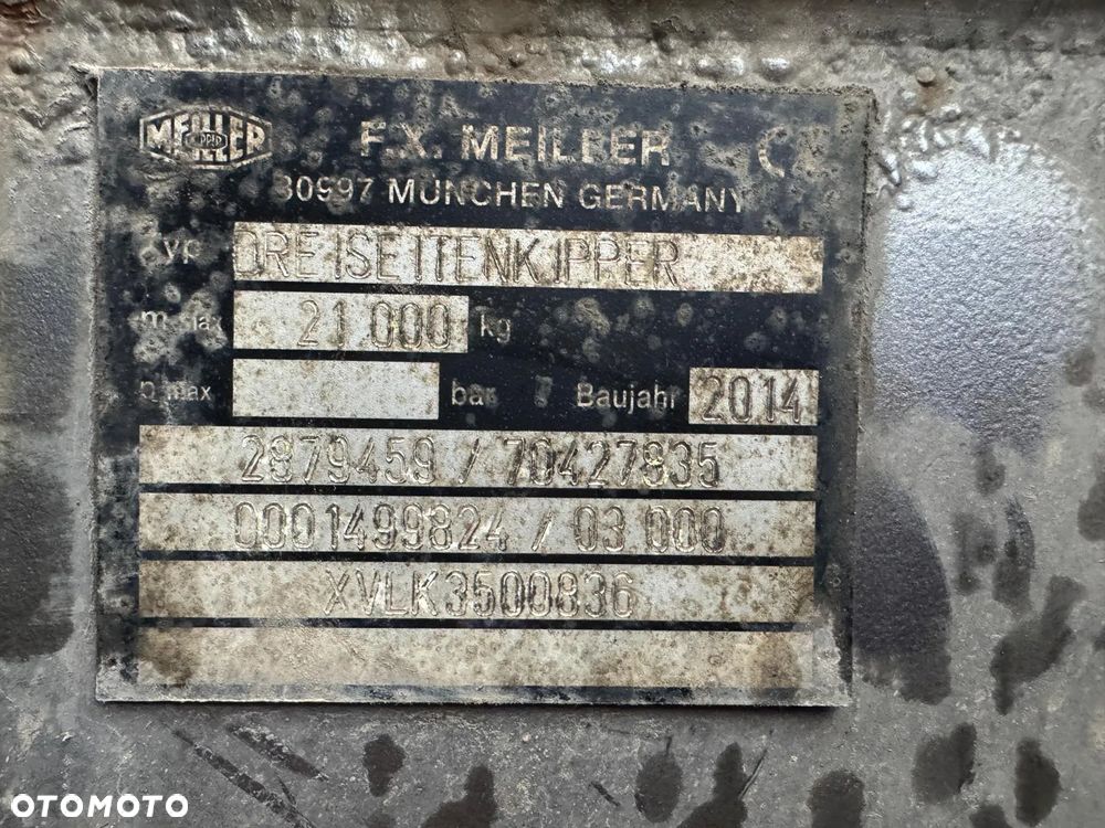 Mercedes-Benz AROCS 3345 6x6 WYWROTKA TRÓJSTRONNA Z BORDMATIKIEM - 24