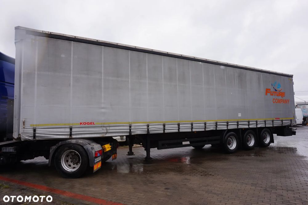 Kögel S24 VARIOS PÓŁMEGA Naczepa Ciężąrowa, Osie Saf – Bęben, Podnoszona Oś, 2016 rok - 6