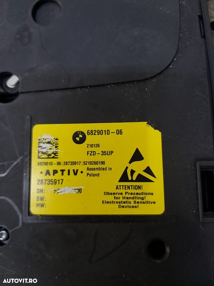 Plafoniera fata bmw seria 5 g30 f90 682901006 28735917 - 3