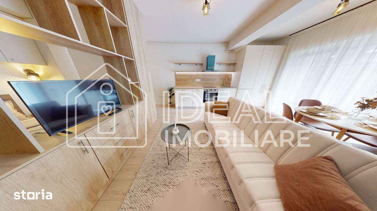 Garsonieră La CHEIE, 37mpu plus balcon — fotografia 1