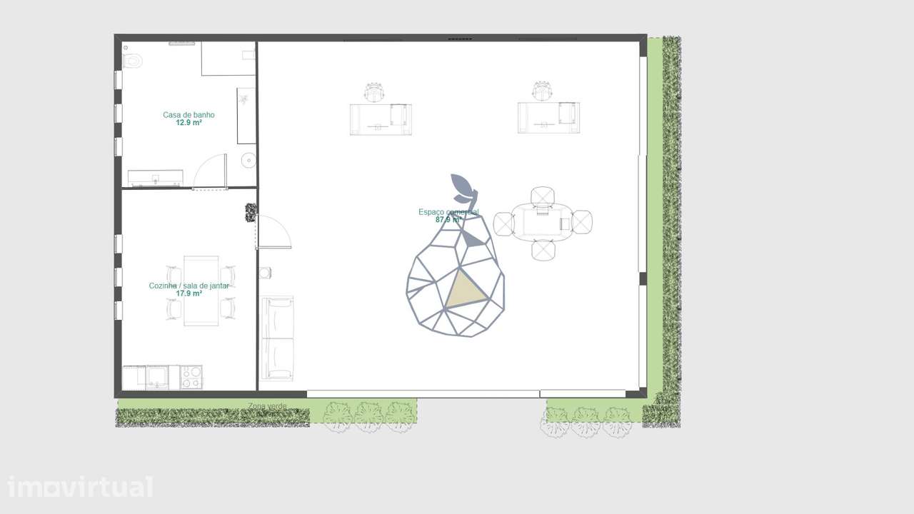 Projeto de moradia independente para construção a venda próximo a esta - Grande imagem: 4/22