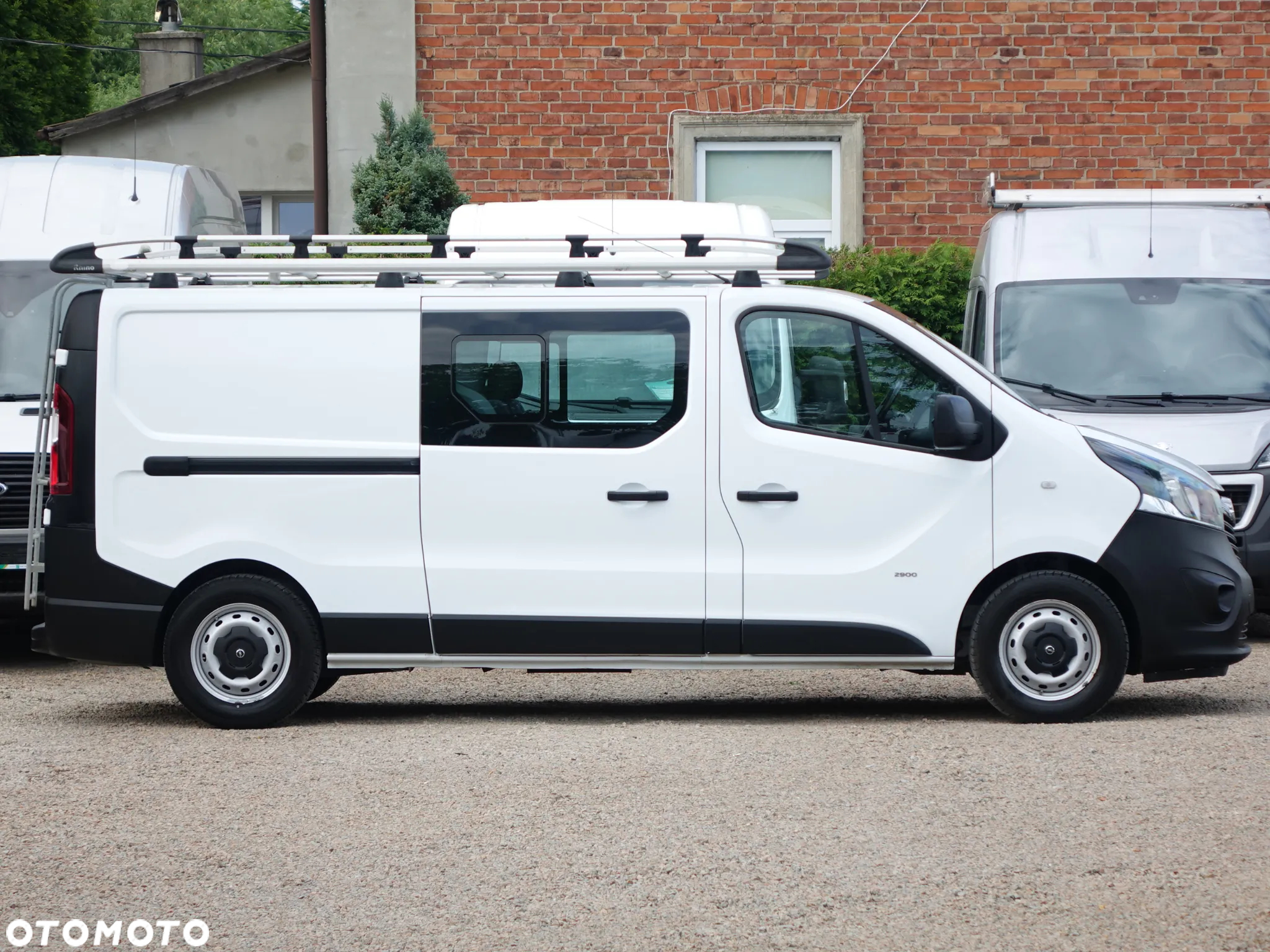 Opel Vivaro brygadówka LONG L2H1 + bagażnik dachowy - 5