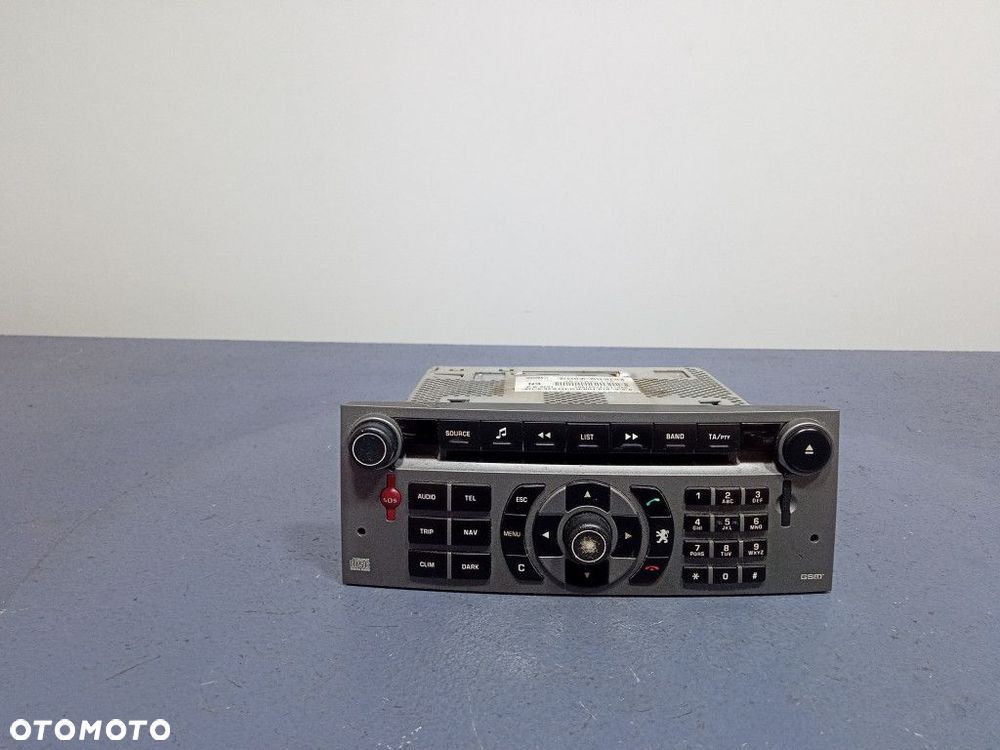 PEUGEOT 407 RADIO CD FABRYCZNE 96559851YW - 1