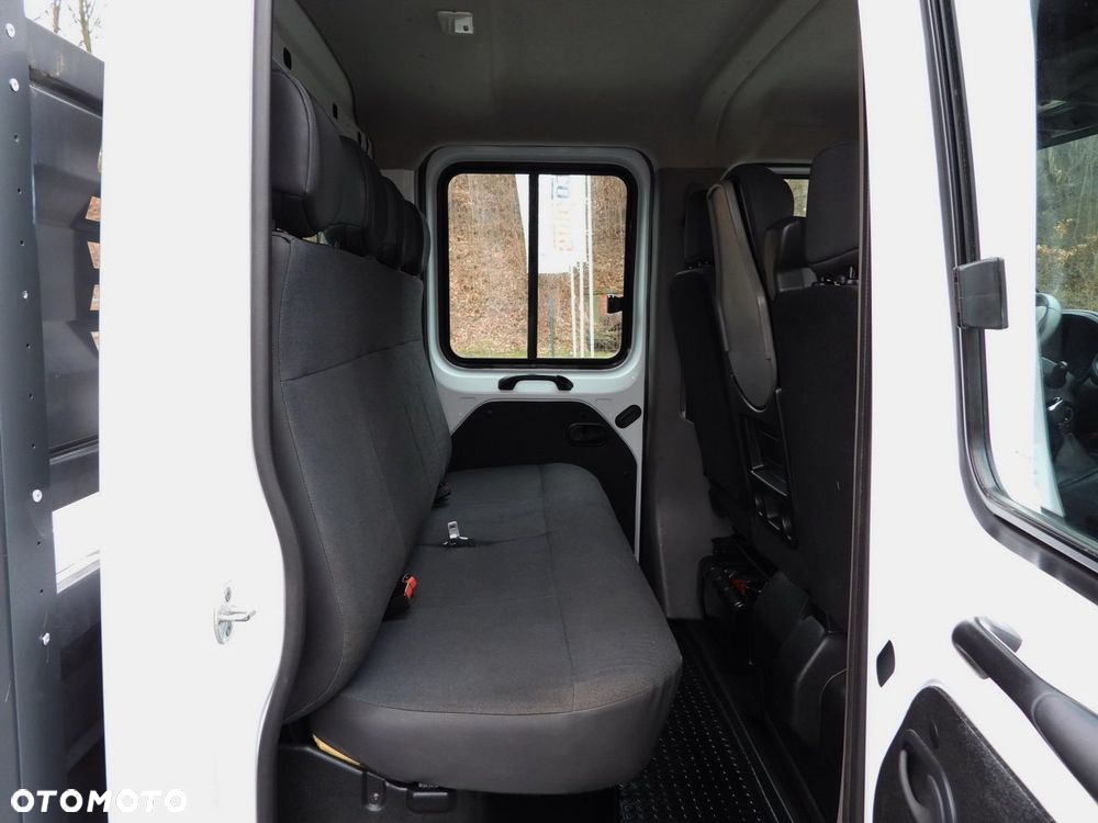 Renault MASTER SKRZYNIA PODWÓJNA KABINA DOKA 7 MIEJSC TEMPOMAT NAWIGACJA LEDY KLIMATYZACJA  135KM - 34
