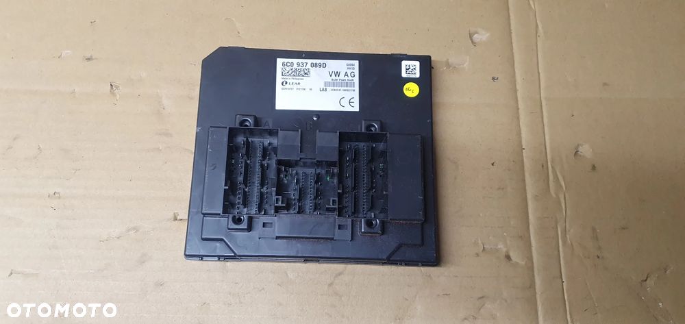 Moduł sterownik komfortu BCM VW Polo V 6R 6C0937089D - 1
