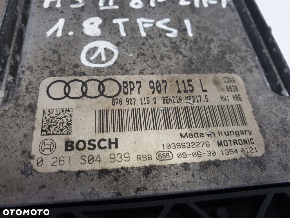 Audi A3 II 8P Lift 1.8 TFSI KOMPUTER 8P7907115L - 14