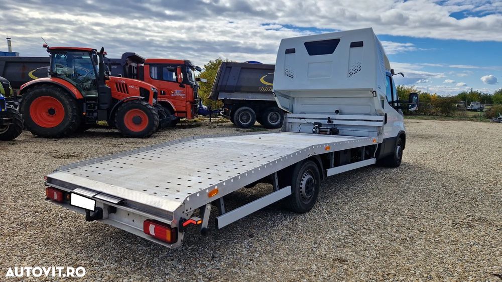 Iveco DAILY 35S18 3.0D 175CP  PLATFORMA TRANSPORT AUTO , CABINA DE DORMIT - 3