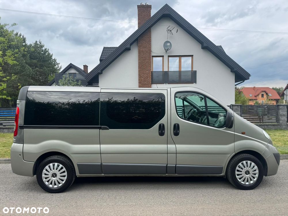 Opel VIVARO L2H1 Długi Klima Elektryka Skóry Dubel Kabina 6os Brygadówka Hak - 26