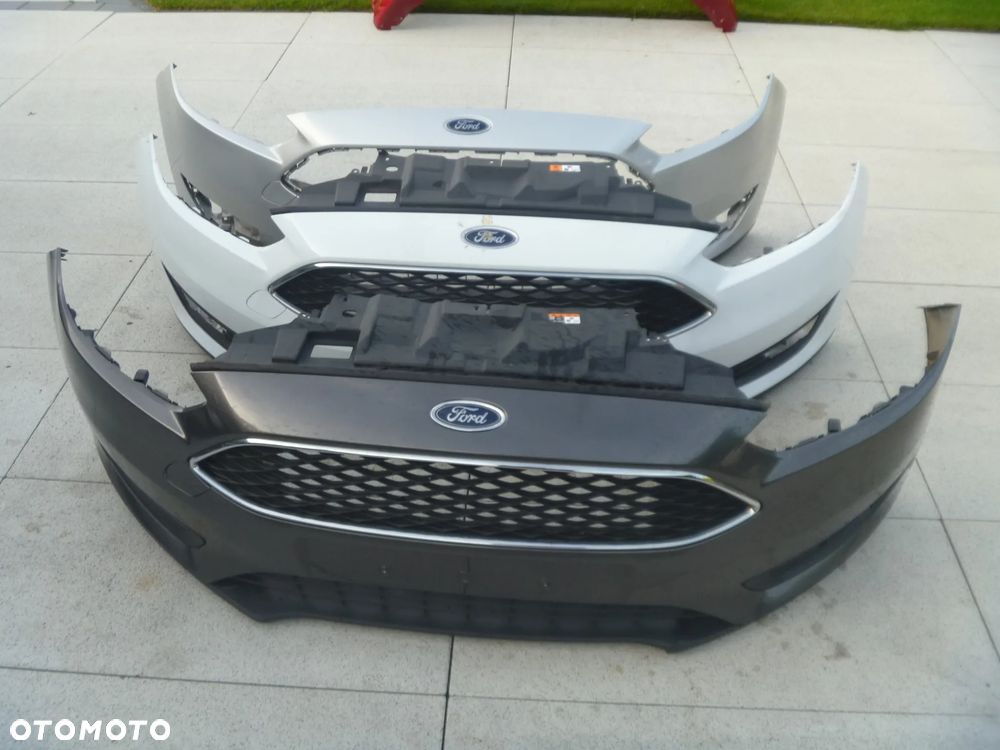 FORD FOCUS MK3 LIFT ZDERZAK PRZEDNI KOMPLETNY - 7