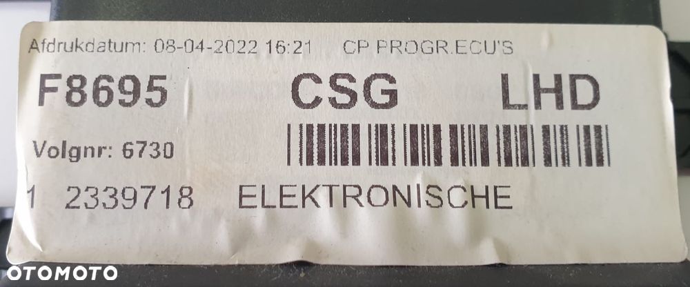 ELEKTRONICZNY MODUŁ STERUJĄCY CSG DAF XG XF 2339718 - 3