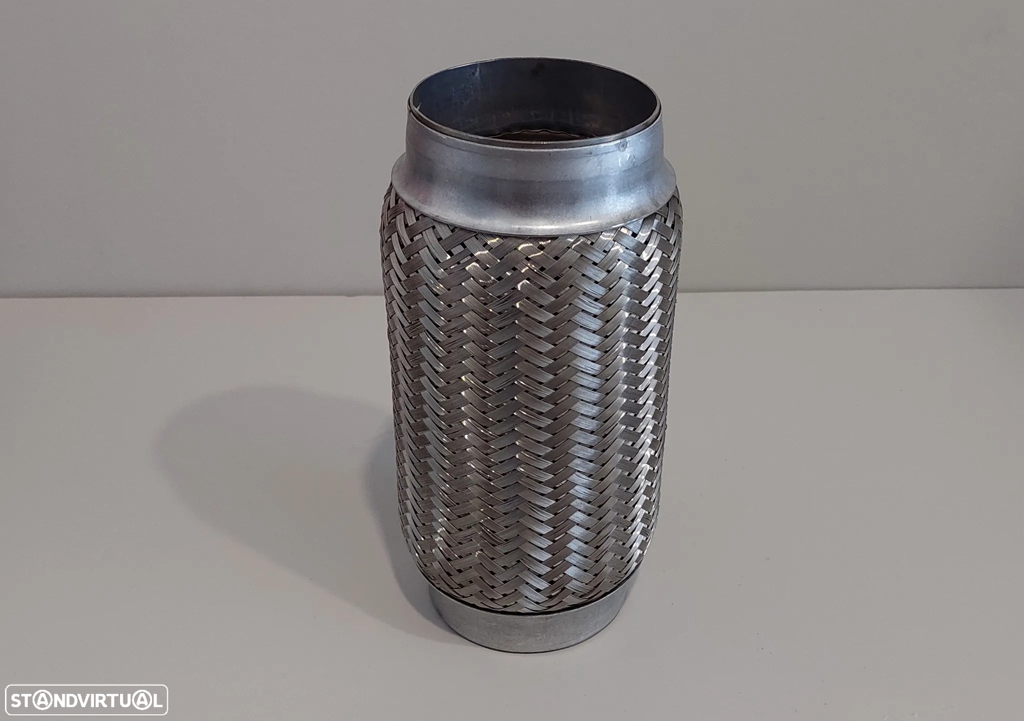 76mm - Flexível Inox Reforçado Escapes Universal (203mm comprimento) - 2