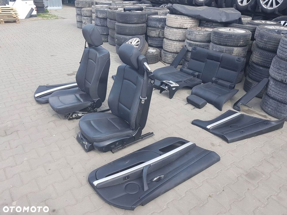 BMW 3 E93 CABRIO 06-13r FOTELE SKÓRZANE KANAPA - 5