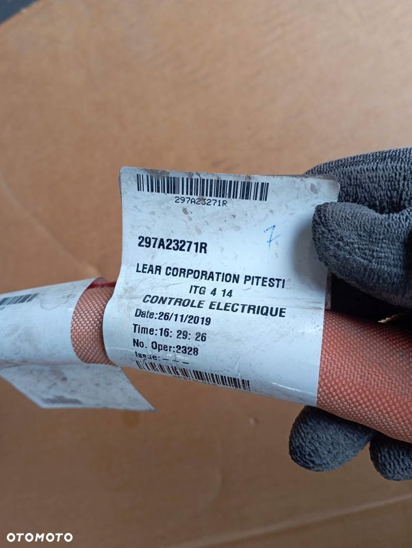 RENAULT ZOE PRZEWÓD KABEL INSTALACJA SILNIKA 297A23271R - 4