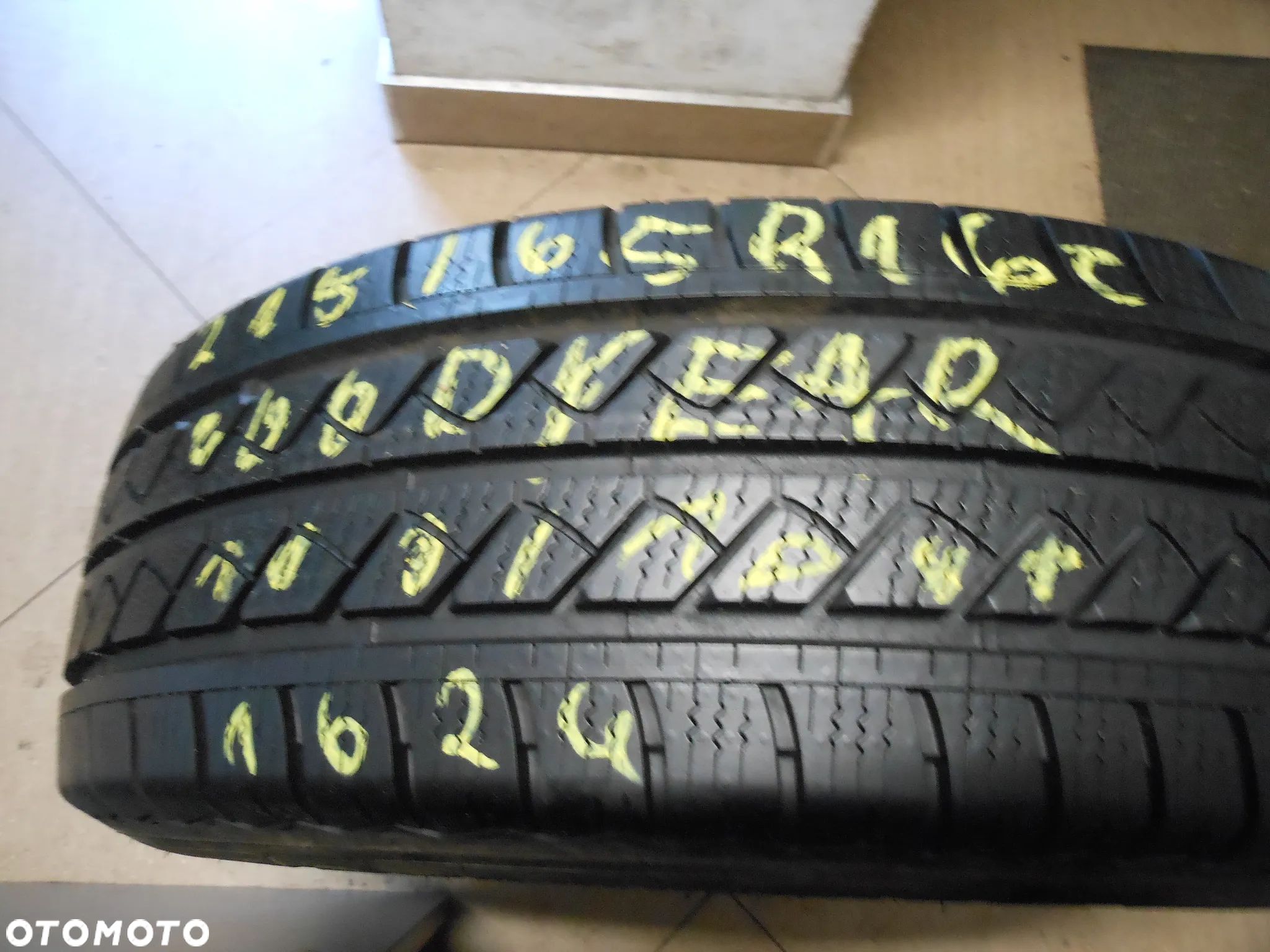 Opona pojedyńcza 215/65r16c goodyear vector 4 seasons cargo 8,8mm wielosezon - 1