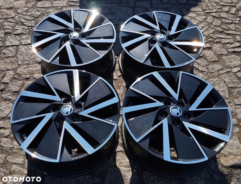 Felgi Alu Skoda Octavia 5x112 18 7,5 5E3 Oryginał - 4