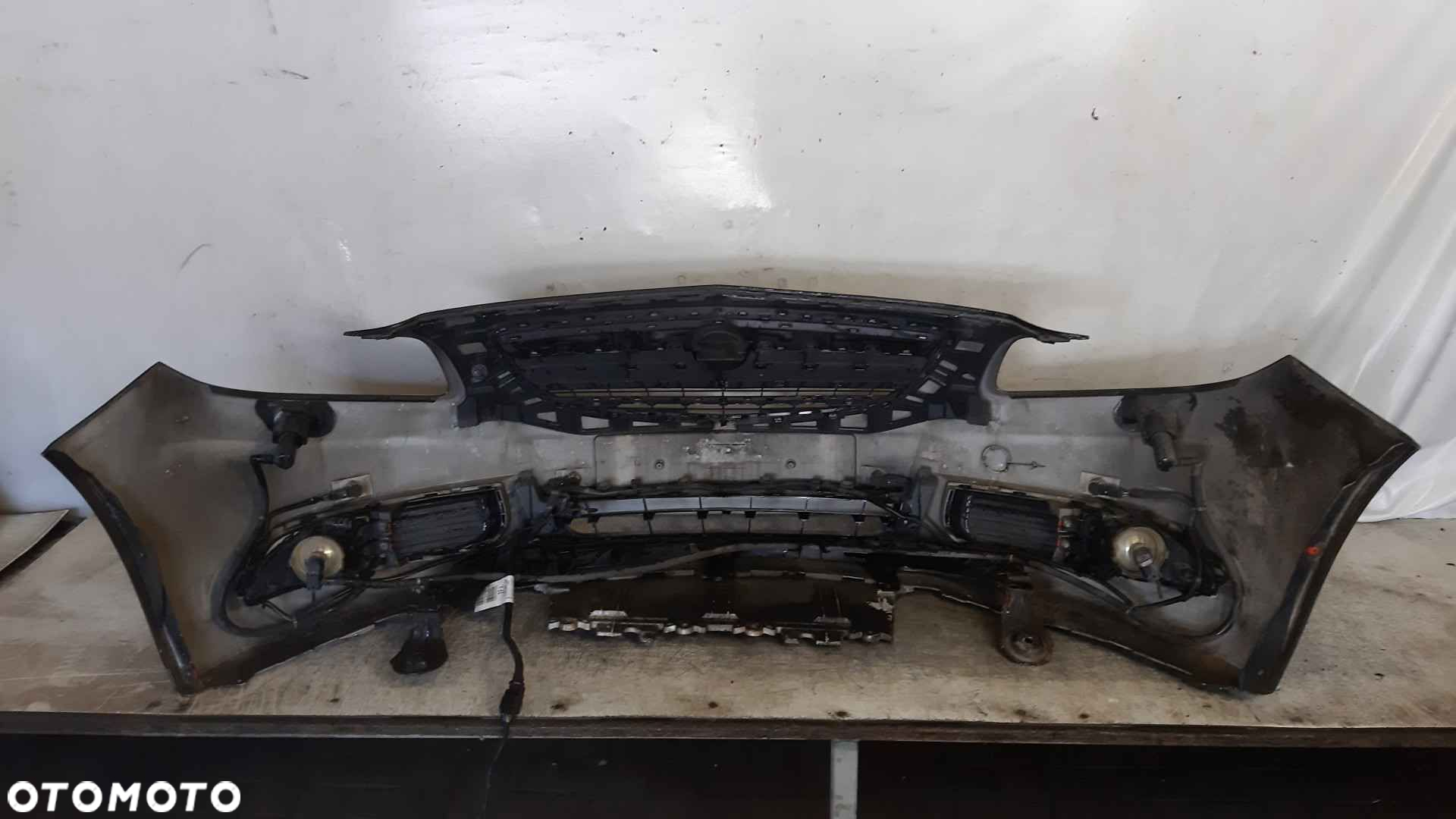 ! ZDERZAK PRZÓD PRZEDNI OPEL INSIGNIA A I 1 PDC CZUJNIKI SPRYSKIWACZE LAMPY  XENON Z22C CZARNY - 5