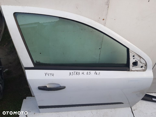 DRZWI PRAWY PRZÓD OPEL ASTRA H 3 Y474