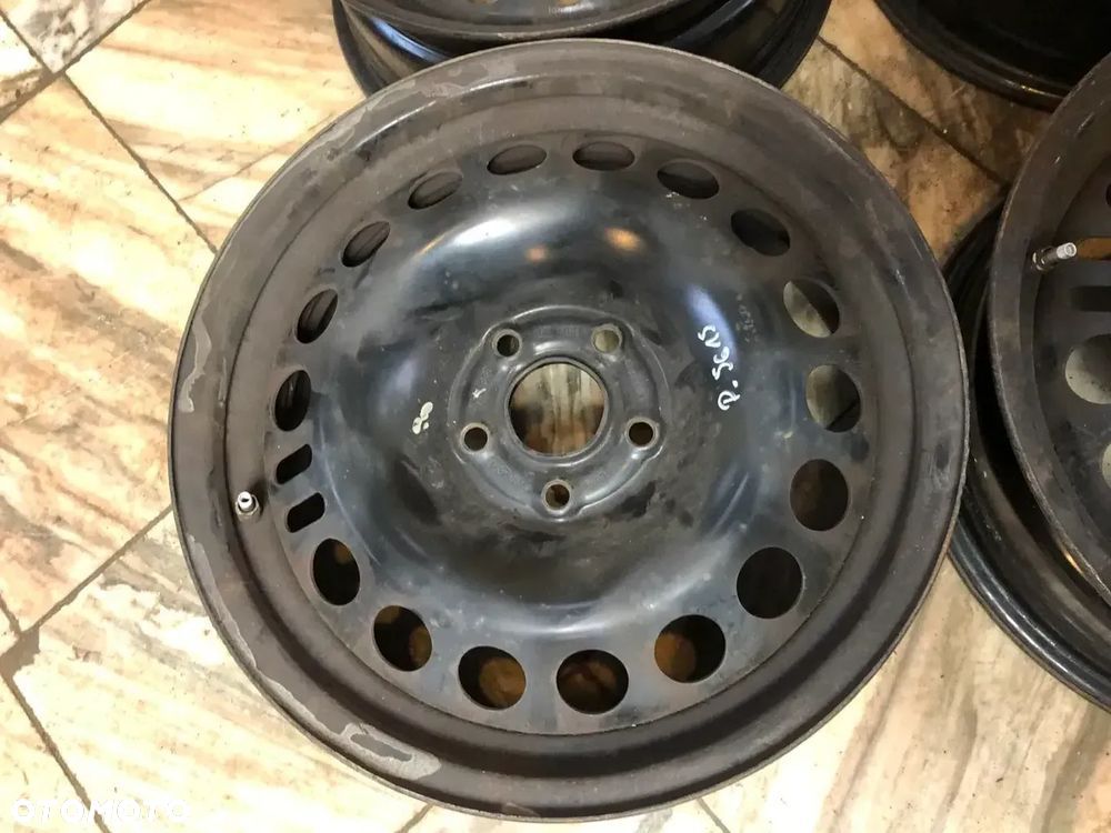 5614. Felgi Stalowe R16 5x105 56,5 MM ET 39 - Komplet- 4 Szt - Opel Astra J - Wysyłka Montaż - 12
