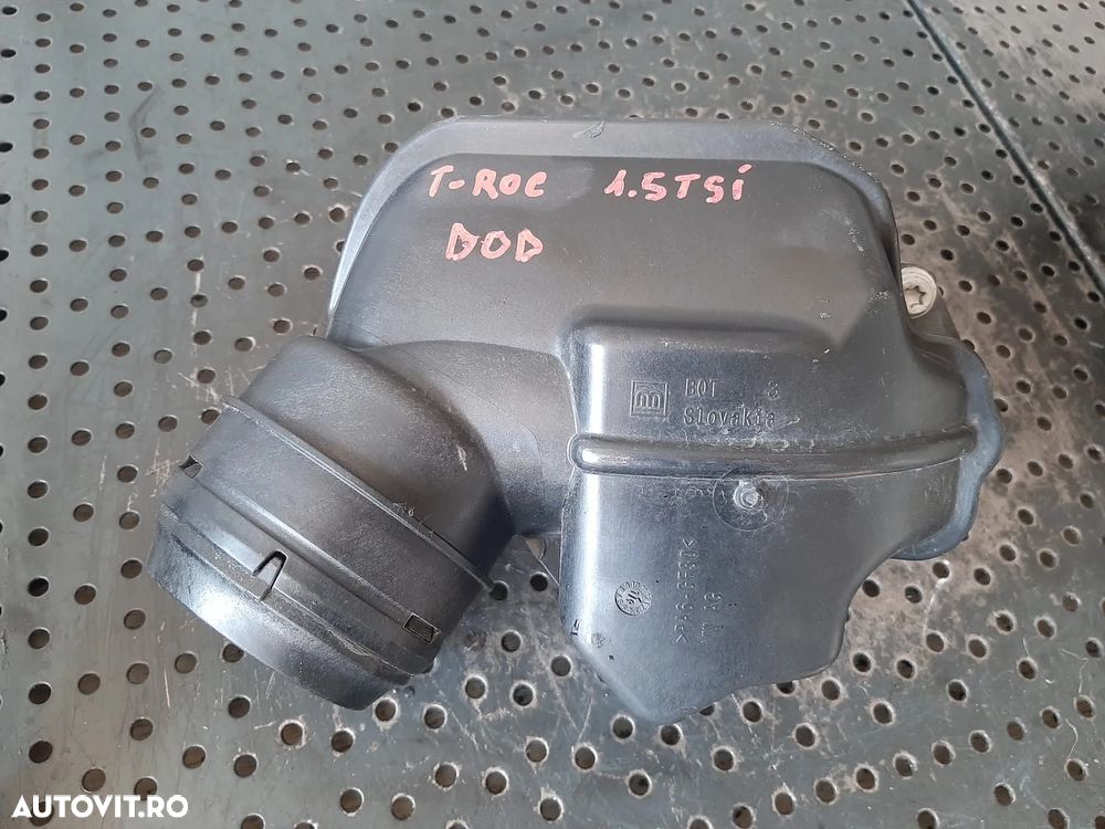 tubulatura admisie 1.5tsi dad vw t-roc golf 7 golf 8 skoda octavia 3 audi a3 8v  05e129656f - 1