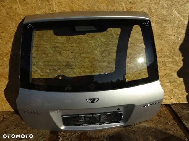 KLAPA BAGAŻNIKA SZYBA TYŁ TYLN DAEWOO REZZO TACUMA - 1