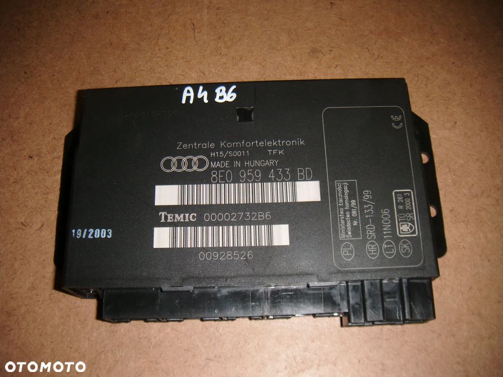 audi a4 b6 moduł komfortu 8e0959433bd - 1