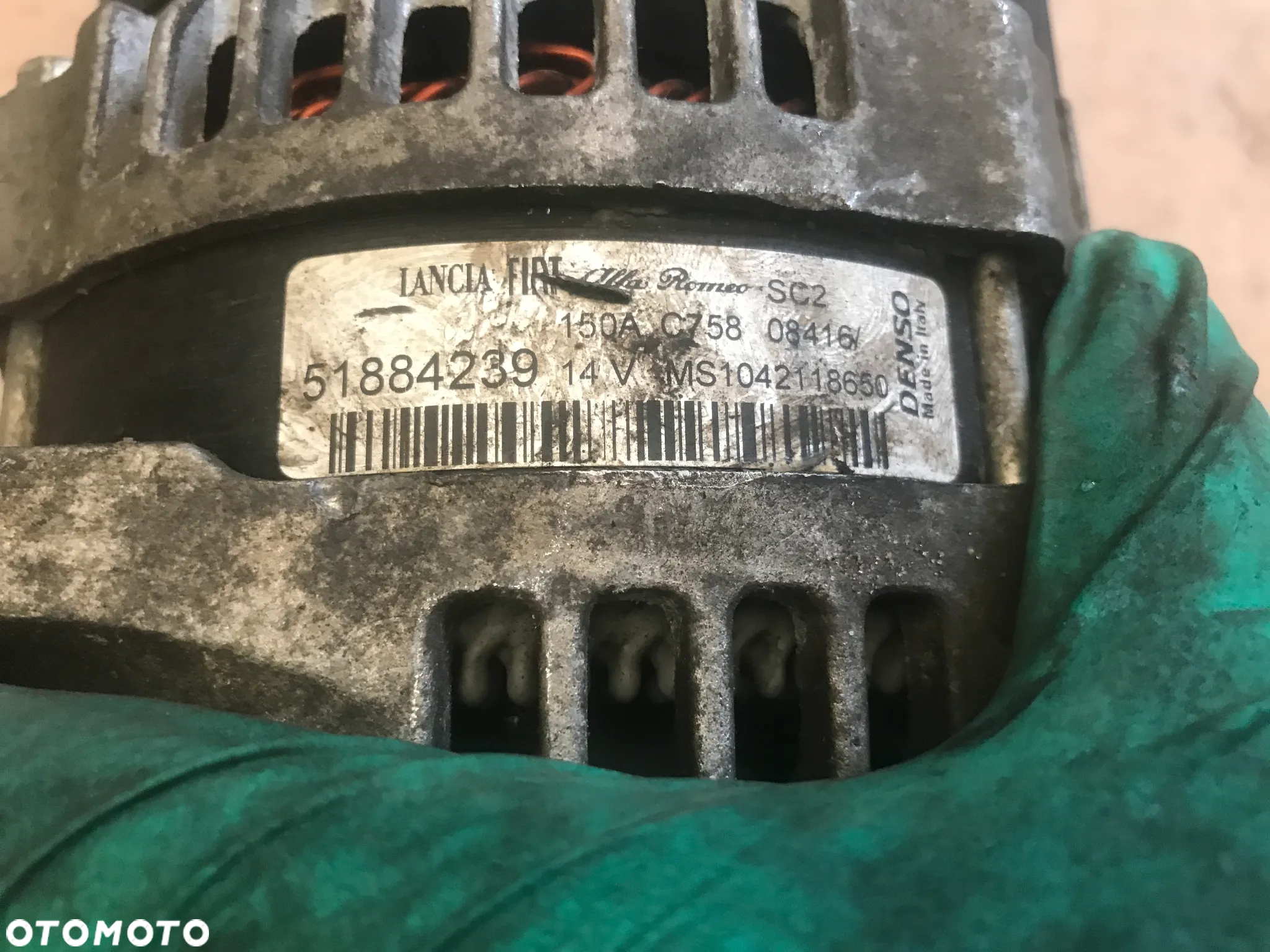 ALTERNATOR RENEGADE FIAT 500X 51884239 - 2