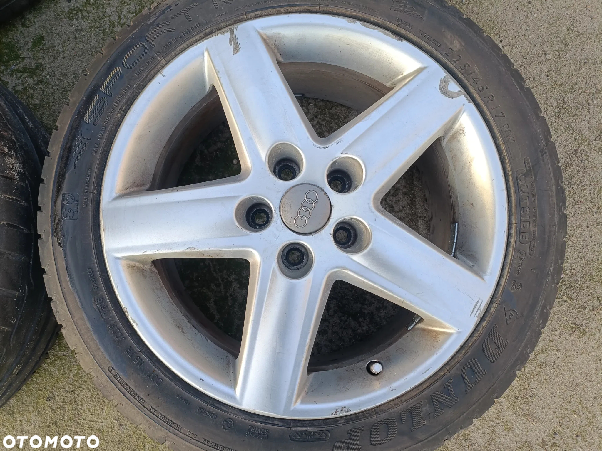 KOŁA ALUMINIOWE AUDI 17" - 3