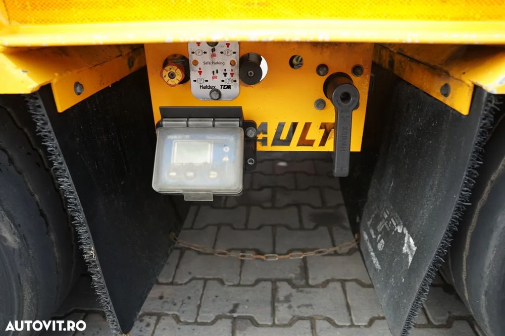 Louault TRACTOR 13,6 M / BETON JOS / PLATFORMĂ HIDRAULICĂ / RAMPE HIDRAULICE / AX DE DIRECȚIE / TRONCIU / LĂRGIRE - 20