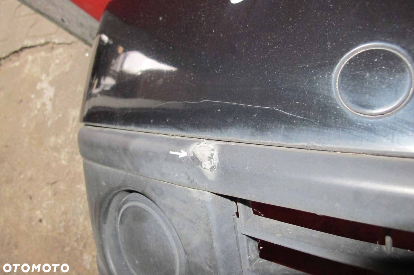 CITROEN C2 JM 03-08 ZDERZAK PRZEDNI PRZÓD CZARNY EXY - 5