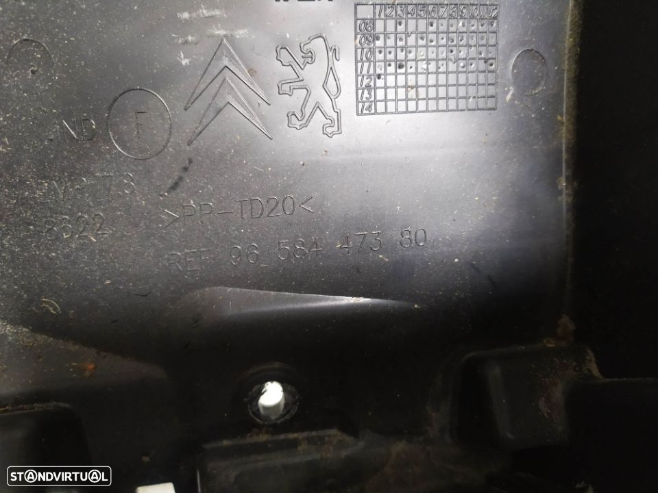 SUPORTE / CARCAÇA DA CAIXA DE FUSIVEIS PEUGEOT 3008 09-14 9658447380 - 3