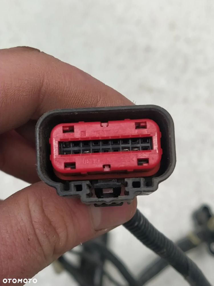 JAGUAR XF X250 LIFT WTYCZKA WIĄZKA KABLE GRODZI RAMY KAROSERI LAMP LAMPY REFLEKTORÓW XENON SKRĘTNY 16 PIN ORYGINAŁ - 12