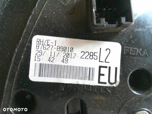 HYUNDAI i10 13+ PRAWE ELEKTRYCZNE 5 PIN LUSTERKO EUROPA ORYGINAŁ - 7