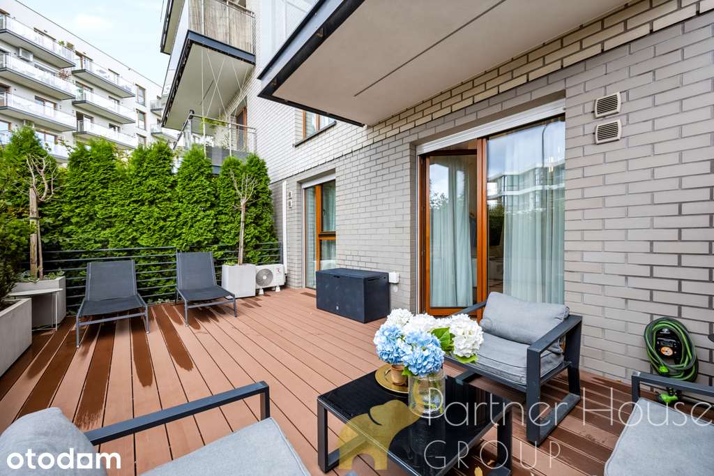 Wyjątkowe 2 pokoje | Green Mokotów | Ogród 27 m²
